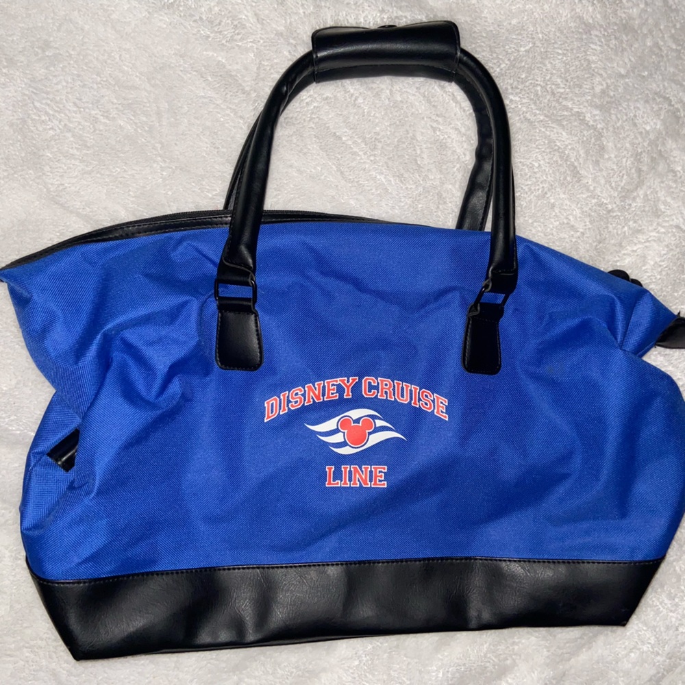 Blue & Black Disney overnight bag